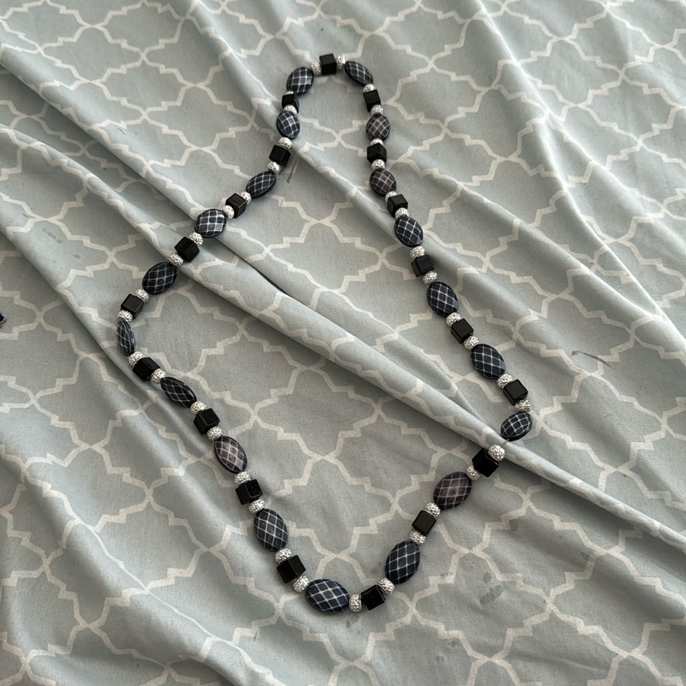 Boutique unique beaded necklace